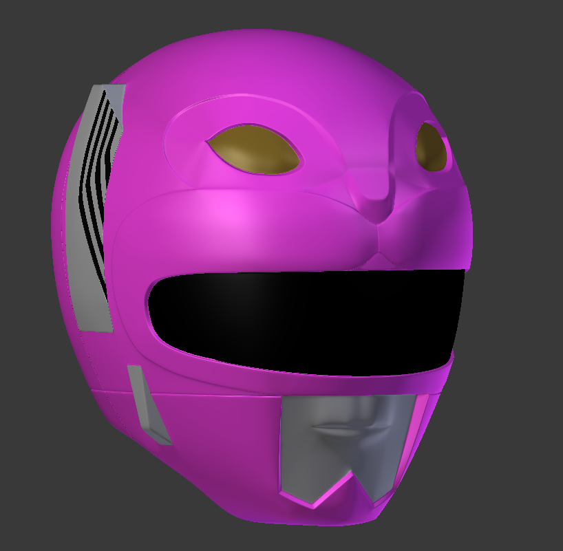 STL file power rangers lost galaxy pink ranger helmet stl file for 3d ...